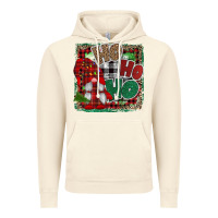 Vintage Artic Ho Ho Ho Gnomes Vintage Hoodie - CowhideDigitalArt