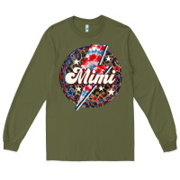 Army Green Western Mimi Patriotic 4th of July Long Sleeve Tee - LillyAllenDesigns
