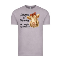 Vintage Zinc heifer's be trippin' charolais cow Vintage Tee - RanaPortraitStore