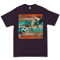 Plum Leopard Cowhide Pattern Premium Tee - CowCowDesign