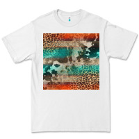 White Leopard Cowhide Pattern Premium Tee - CowCowDesign