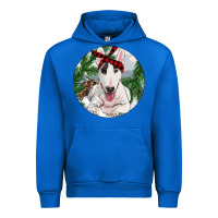 Cobalt Bull Terrier And Farm Urban Hoodie - RanaPortraitStore