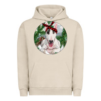 Pigment French Oak Bull Terrier And Farm Urban Hoodie - RanaPortraitStore