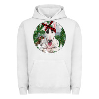 Pigment Lunar Rock Bull Terrier And Farm Urban Hoodie - RanaPortraitStore