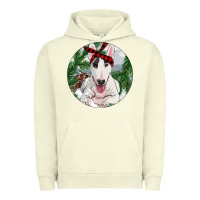 Pigment Pistachio Bull Terrier And Farm Urban Hoodie - RanaPortraitStore