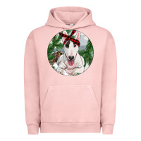 Pigment Salmon Bull Terrier And Farm Urban Hoodie - RanaPortraitStore