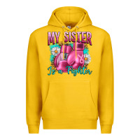 Lemon Breast Cancer My Sister Is A Fighter Premium Hoodie - Artiststas