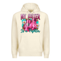 Sandshell Breast Cancer My Sister Is A Fighter Premium Hoodie - Artiststas