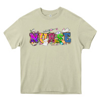 Mossy Easter nurse Easter Day Heavy Core Tee - HowdyJamesFarm