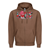Chestnut gnome love Zipper Hoodie - JahusDesignShop