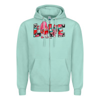 Seafoam gnome love Zipper Hoodie - JahusDesignShop