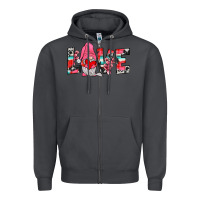 Smoke gnome love Zipper Hoodie - JahusDesignShop