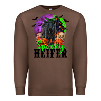 Chestnut spooky heifer black angus Premium Sweatshirt - RanaPortraitStore