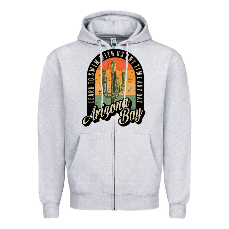 Arizona Bay Swim Team Zipper Hoodie by DesigneFamous | Teevron