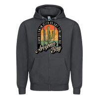 Smoke Arizona Bay Swim Team Zipper Hoodie - DesigneFamous