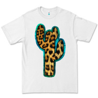 Turquoise Leopard Cactus Premium Tee | Teevron
