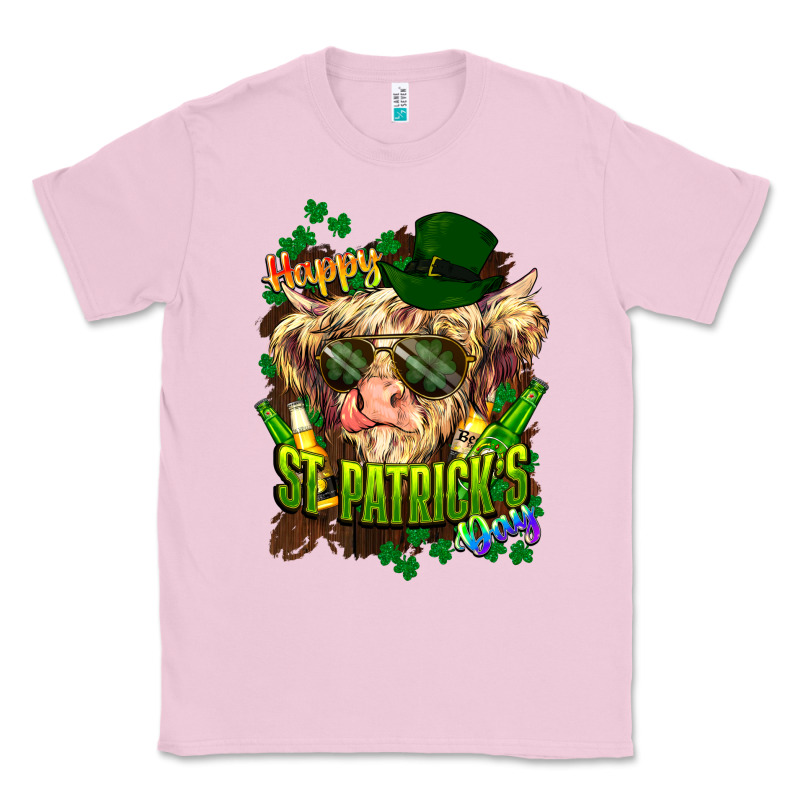 St. Patrick's Day Cow Classic Tee by HowdyJamesFarm | Teevron