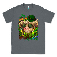 Charcoal Heather St. Patrick's Day Cow Classic Tee - HowdyJamesFarm