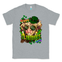 Heather Grey St. Patrick's Day Cow Classic Tee - HowdyJamesFarm