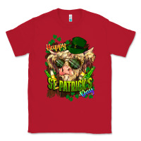 Red St. Patrick's Day Cow Classic Tee - HowdyJamesFarm