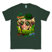 Sports Green St. Patrick's Day Cow Classic Tee - HowdyJamesFarm