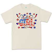Bone all american girl doodle letters Premium Tee - CowCowDesign