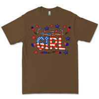 Cacao all american girl doodle letters Premium Tee - CowCowDesign