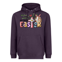 Plum My First Easter Bunny Heavyweight Hoodie - RanaPortraitStore