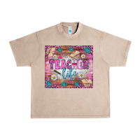 French Oak teacher life tumbler Urban Heavy Tee - BundleAndBundleShop