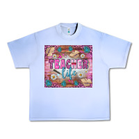 Grape Ice teacher life tumbler Urban Heavy Tee - BundleAndBundleShop