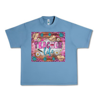 Pebble Blue teacher life tumbler Urban Heavy Tee - BundleAndBundleShop