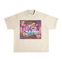 Sandshell teacher life tumbler Urban Heavy Tee - BundleAndBundleShop