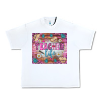 White teacher life tumbler Urban Heavy Tee - BundleAndBundleShop