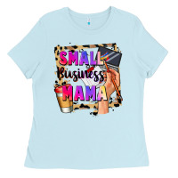 Baby Blue Small business mama Mother's Day Ladies Tee - FaDigitalArtStudio