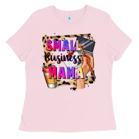Bubblegum Pink Small business mama Mother's Day Ladies Tee - FaDigitalArtStudio