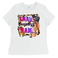 White Small business mama Mother's Day Ladies Tee - FaDigitalArtStudio