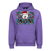 Tulip Christmas Dog Mom Husky Urban Hoodie - RanaPortraitStore