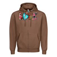 Chestnut gemstone love Zipper Hoodie - JahusDesignShop
