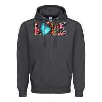 Smoke gemstone love Zipper Hoodie - JahusDesignShop