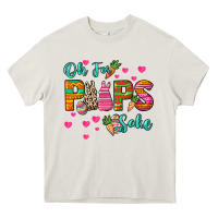 Cream Oh for peeps sake Easter Day Heavy Core Tee - HowdyJamesFarm