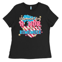 Black Memorial Day honor and remember Ladies Tee - FaDigitalArtStudio