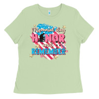 Matcha Memorial Day honor and remember Ladies Tee - FaDigitalArtStudio