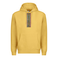 Antique Gold Fall Pattern Premium Hoodie - Artiststas