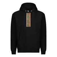 Black Fall Pattern Premium Hoodie - Artiststas