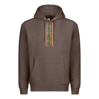 Coffee Fall Pattern Premium Hoodie - Artiststas