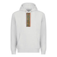 Dove Grey Fall Pattern Premium Hoodie - Artiststas