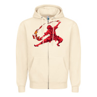 Sandshell zuko Zipper Hoodie - DesigneFamous