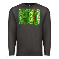 Smoke St Patrick's Day Brushstrokes Premium Sweatshirt - RanaPortraitStore
