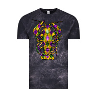 Cloud Black mardi gras crawfish Vintage Tee - FaDigitalArtStudio