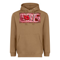Toasted Coconut Pink Love Kiss Valentine's Day Heavyweight Hoodie - RanaPortraitStore